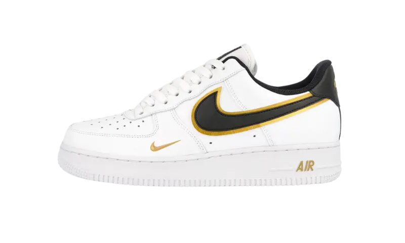 Nike Air Force 1 Low '07 LV8 Double Swoosh White Metallic Gold - MTHOR SHOP