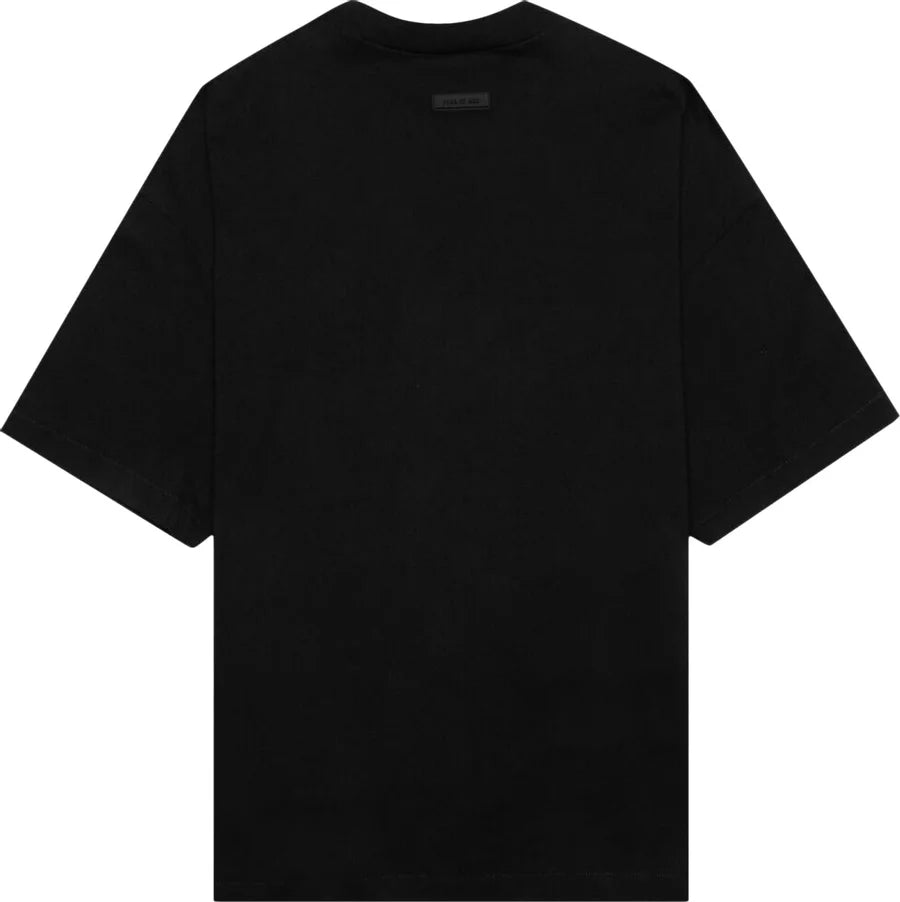 Fear of God Essentials Small Logo Tee Jet Black