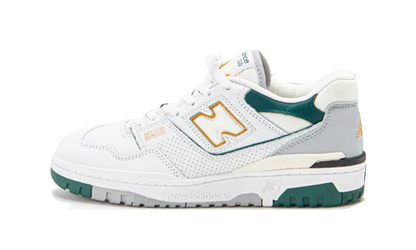 New Balance 550 White Nightwatch Green