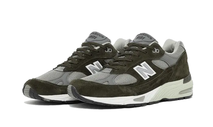 New Balance 991 Made In U.K Olive  - M991OLG