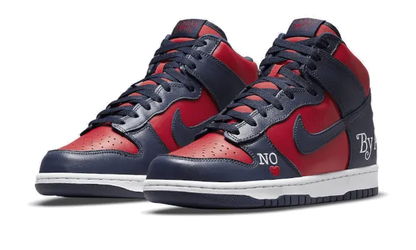 SB Dunk High Supreme By Any Means Navy SKU : DN3741-002