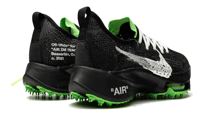 Nike Air Zoom Tempo NEXT% Off White Black Scream Green - CV0697-001