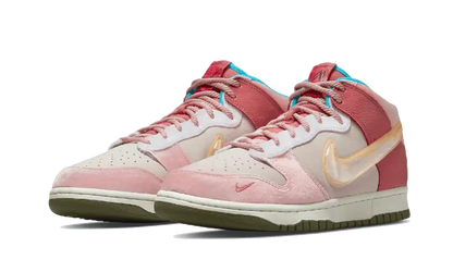 Nike Dunk Mid Social Status Free Lunch Strawberry Milk - DJ1173-600