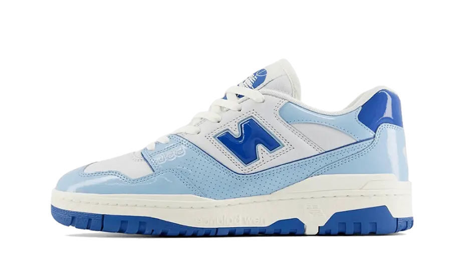 New Balance 550 Chrome Blue Patent BB550YKE MTHOR SHOP