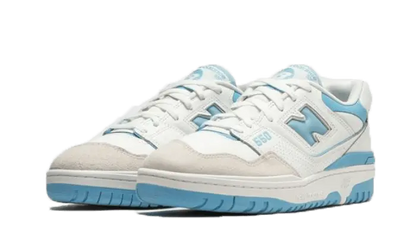 New Balance 550 White Blue Haze Rain Cloud