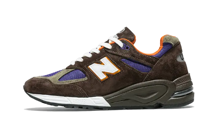 New Balance 990 V2 Made In Usa Brown Purple