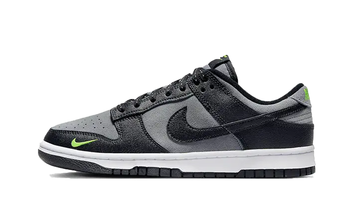 Nike Dunk Low Black Grey Green Strike