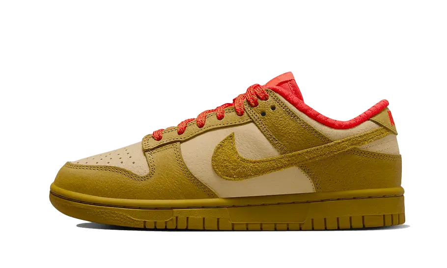 Nike Dunk Low Bronzine Sesame Picante Red