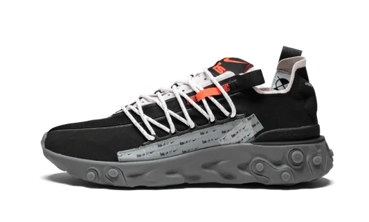 Nike React Low WR ISPA Black Metallic Silver