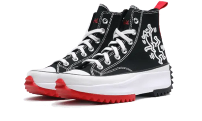 Converse Run Star Hike Hi Keith Haring Black - 171859C