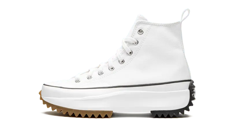 Converse Run Star Hike Hi White Black Gum - 166799C