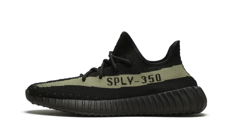 Adidas Yeezy Boost 350 V2 Black Green - BY9611